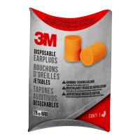 3M Disposable Earplugs 90581H200-C Pair